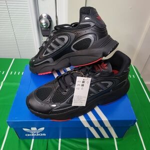 Brand New Adidas Black and Red Sneakers Never Worn